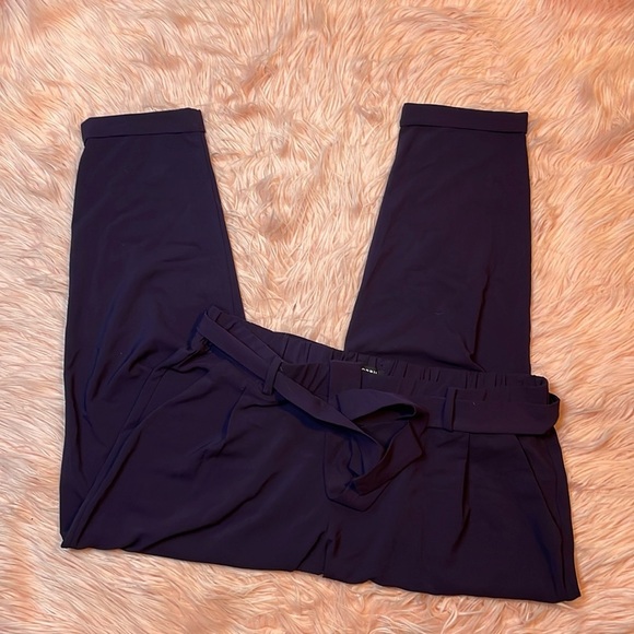Torrid High Rise Purple Paper Bag Tie Belt Woman’s‎ Plus Size Pant Size 2 - Picture 1 of 7
